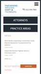 Mobile Screenshot of fwhtlaw.com