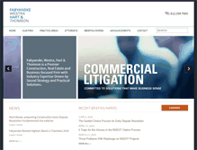 Tablet Screenshot of fwhtlaw.com
